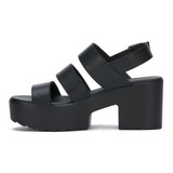  Sandalia Andrea 2962122 Negro 23.5 Mx Para Adulto - Mujer