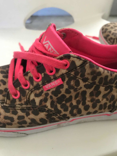 Zapatillas Vans Leopardo Talle 35