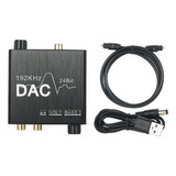 Convertidor De Audio Digital A Analógico 192khz 24bit Dac Co