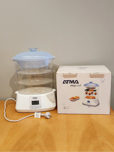 Vaporera Atma Easy Cook Va8121e Como Nueva