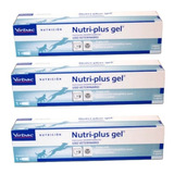 Paquete  3 Piezas Nutriplus Gel 120g Virbac