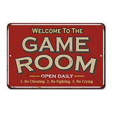 Game Room Sign Rustic Wall Décor Gameroom Signs Home Vintage