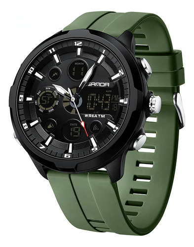 Reloj De Cuarzo Militar Deportivo Impermeable Sanda G Style