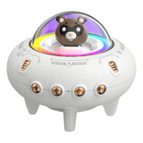 Alto-falante Sem Fio Cute Spaceship Space Shape, Desktop Col