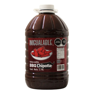 Inigualable Salsa Alitas - Bbq Chipotle - 1 Garrafa 3.78 L | MercadoLibre