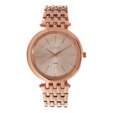 Reloj Feraud Mujer Acero Todo Rose Piedras 50mts Lf20033lr