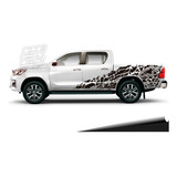 Calco Toyota Hilux 2016 - 2022 Alpinestar Juego Laterales