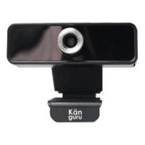 Camara Web 1080p Pc Laptop Usb Webcam Micrófono Kanguru C20 Color Negro