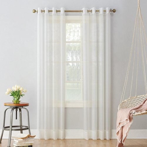 Cortinas Tergal Argollas 2.80m X 2.50m Alto, Traslucidas