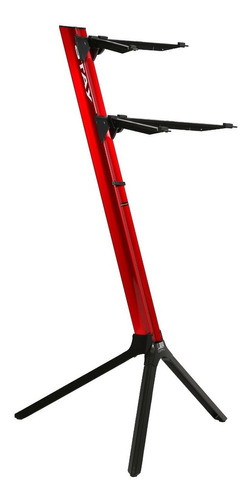 Suporte Torre Stay Slim 1100/02 Teclado E Notebook Com Bag Cor Vermelho