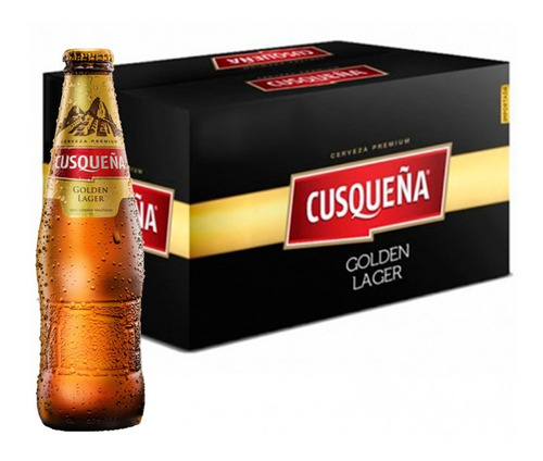 Cerveza Cusqueña Rubia Porrón X 330 Ml. Caja X 24 Und