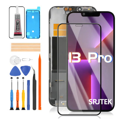 SRJTEK Pantalla (HD+) Para iPhone 13 Pro A2638 A2483 A2640 Display\u002FTáctil | Envío gratis