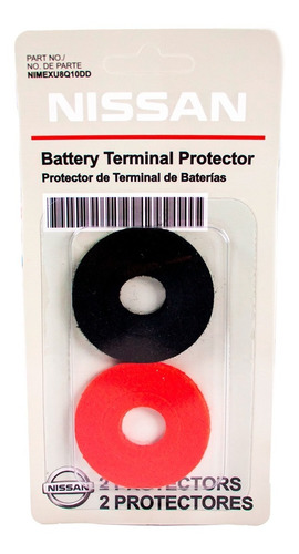 Protector Para Terminal De Batería Original Marca Nissan