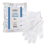 Forpro Guantes Exfoliantes Premium Para Aplicación Cosmética