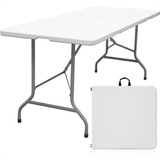 Mesa Plegable Tipo Maleta 1.80 Mts Portatil Terraza Camping