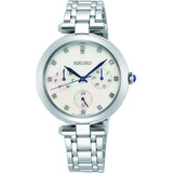 Reloj Seiko Dama Cuarzo Acero Sky663p1, Estandar, Gris