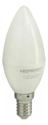 Megabright E-14 Led Unidad 5 W 220v Blanco Cálido 3000 K