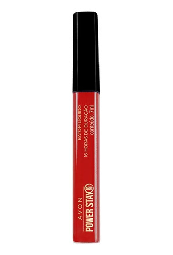 Batom Líquido Avon 16h De Duração 7ml Power Stay