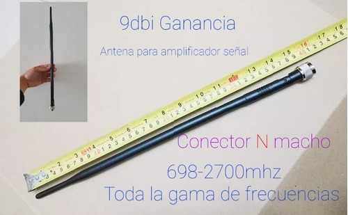 Antena Latigo Omnidireccional Repetidor Amplificador Señal 9
