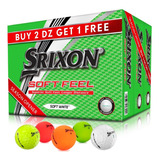 Rieragolf Pelotas Golf Srixon Softfeel Promo 3x2 (docenas)