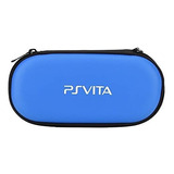 Funda De Viaje  Con Bolsillo Interno Para Sony Ps Vita Azul 