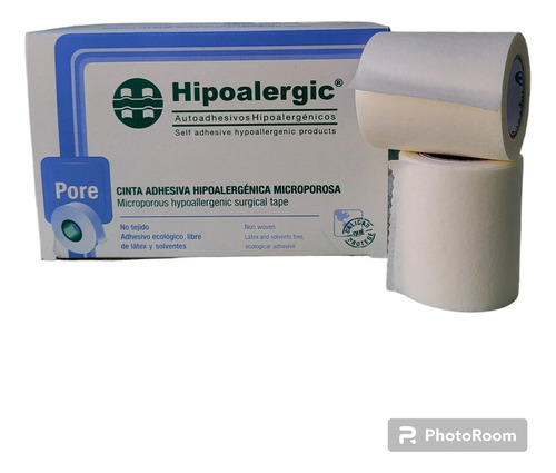 Hipoalergic Pore Tela Adhesiva 5.00cm X 9 Mts X 6 Unidades