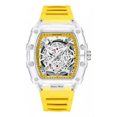 Reloj Hombre Tonel Cuarzo Transparente Moda Impermeable | Envío gratis