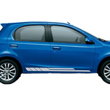 Toyota Etios, Calco Ploteo Modelo Target