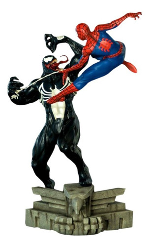 Spiderman Vs Venom Diorama Marvel Comics - Iron Studios