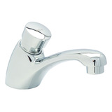 Llave Individual Temporizadora Para Lavabo Cromo Dica (4210)