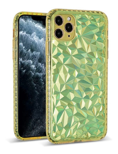 Capa Capinha Diamante 3d Luxo Compatível C/ iPhone 11 12