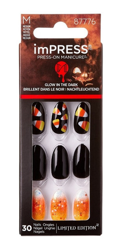 Uñas Impress Marca Kiss/press-on - Halloween Howl You Doing