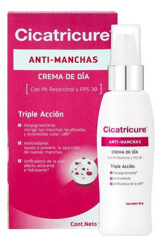 Cicatricure  Anti-manchas Crema De Día Fps 30