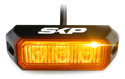 Estrobo Interxeptor Skp De 3 Leds - 9w 4z4 Jeep Rzr 1000-op