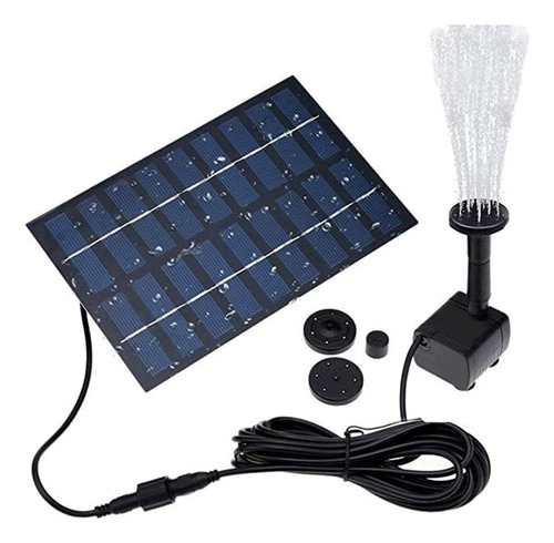 Solar Water Pump, 9v/2w Solar Fountain With Panel - Solar