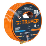 Truper Man-pi-15-1/4, Manguera De Pvc Para Compresor Largo