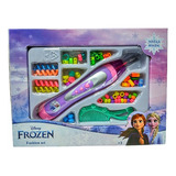 Set Aplicador De Pelo Infantil Frozen De Disney Cod 53520