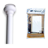 Barral Cortina Baño 1,10 A 2mts + Protector Cortina Premium