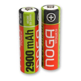 Pila Aa Noga Recargable Aa 2900 Mah Cilíndrica 2 Unidades