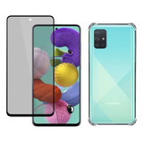 Kit Capa Case Para Galaxy S10 Lite + Pelicula Privacidade