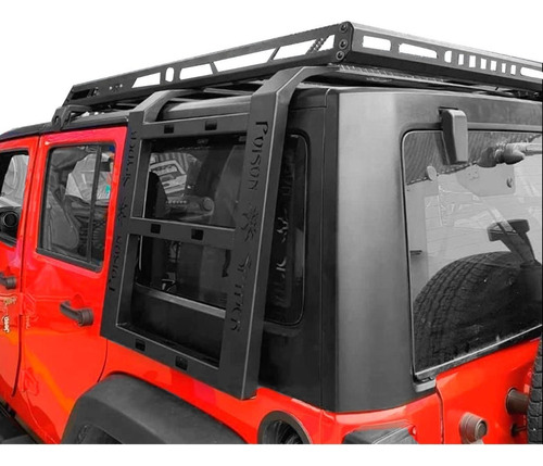 Canastilla Jeep Wrangler Jl Spyder Portaequipaje Aluminio