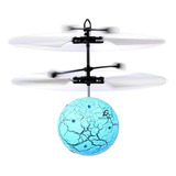 Juguete Volador Mini Dron Luminoso Niños Esfera Colores