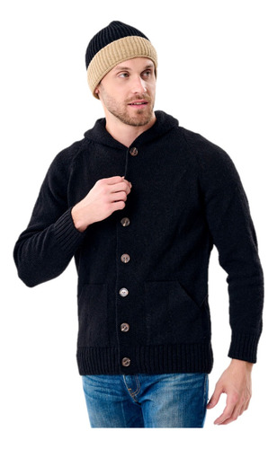 Cardigan Hombre C/capucha Viedma Mauro Sergio