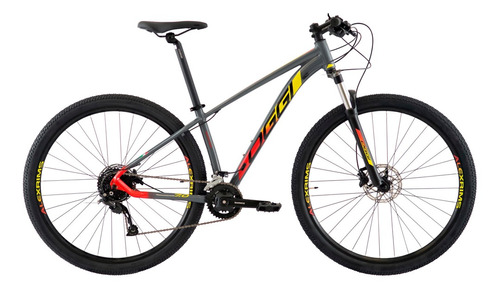 Bicicleta Mtb Aro 29 Oggi Big Wheel 7.0 Graf/amarelo/vm 2022