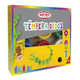 Tempera De Dedos 6 Colores Artel