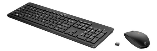 Kit De Teclado Y Mouse Hp 235 Inalámbrico Micro Usb