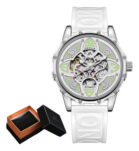 Reloj Mecánico Automático Luminoso Hueco Onola