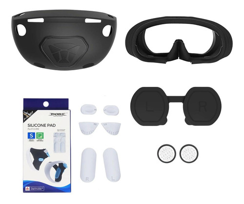 Kit 5 Em 1 Proteção Playstation 5 Ps5 Psvr2 12 Peças