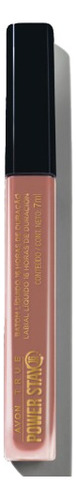 Avon Powerstay Labial Mate Líquido Duración 16h Barely Baked