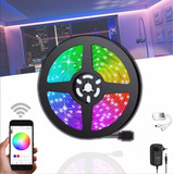 1m Fita Led Rgb Kit Complet Pronto Para Uso Wifi Alexa Ip65 Tensão De Operação 12v 12v